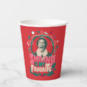 Gobelets En Papier Elfe - Sourire est mon préféré (Recto)