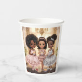 Gobelets En Papier Élixir enchanté Melanated Princess Magie (Verso)