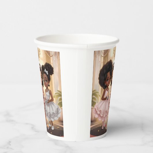 Gobelets En Papier Élixir enchanté Melanated Princess Magie (Droite)