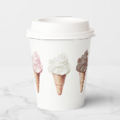 Gobelets En Papier Elle a été cueillie Semaine de mariage napolitaine (Verso)