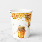 Gobelets En Papier Elle a trouvé sa douche nuptiale Honey (Verso)