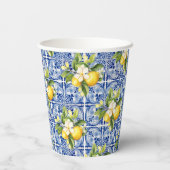 Gobelets En Papier Elle a trouvé sa fête de mariage Lemons Main Squee (Verso)