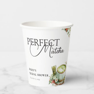 Gobelets En Papier Elle a trouvé sa robe de mariée parfaite au matcha