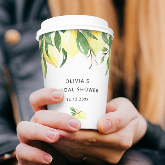 Gobelets En Papier Elle A Trouvé Son Principal Squeeze Chic Fête des 