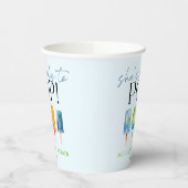 Gobelets En Papier Elle est prête à pop ! Baby shower Popsicle (Gauche)