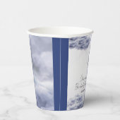 Gobelets En Papier Elle est sur le nuage neuf (Droite)