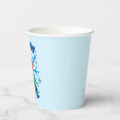 Gobelets En Papier Elmo Neige Mignon (Verso)