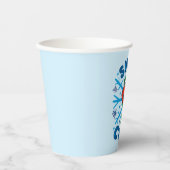Gobelets En Papier Elmo Neige Mignon (Recto)