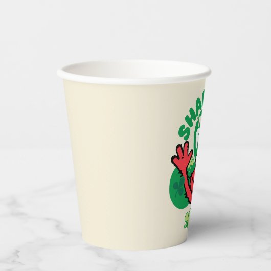 Gobelets En Papier Elmo | Rouleau "N" shamrock (Recto)