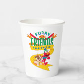 Gobelets En Papier Elmo & Tango | Furry Friends Forever (Gauche)