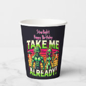 Gobelets En Papier Emmène-moi au-delà des étoiles ! (Verso)