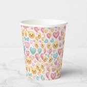 Gobelets En Papier Emoji Hearts Party Paper Cup (Droite)