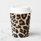 Gobelets En Papier Empreinte de léopard Brown Cream (Gauche)