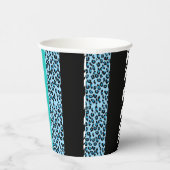 Gobelets En Papier Empreinte de léopard, Zebra Print, Poster de anima (Droite)