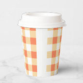 Gobelets En Papier en vichy Motif (Droite)