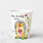 Gobelets En Papier Enfant de Woodland (Recto)