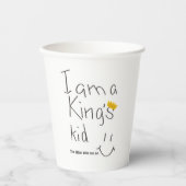 Gobelets En Papier Enfant du Roi (Recto)