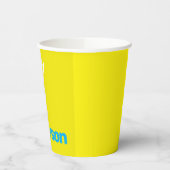 Gobelets En Papier enfant fête heureux anniversaire minimum (Gauche)