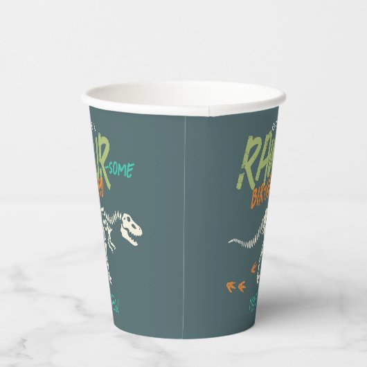 Gobelets En Papier Enfants Amusants Dinosaur Creuser Fossil Boys Anni (Droite)