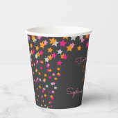 Gobelets En Papier Enfant's Birthday Twinkle Twinkle Little Star (Recto)