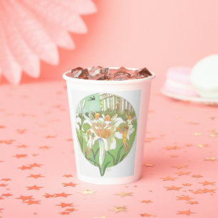Gobelets En Papier Enfants Enchantée Fairy Garden Party