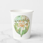 Gobelets En Papier Enfants Enchantée Fairy Garden Party (Verso)