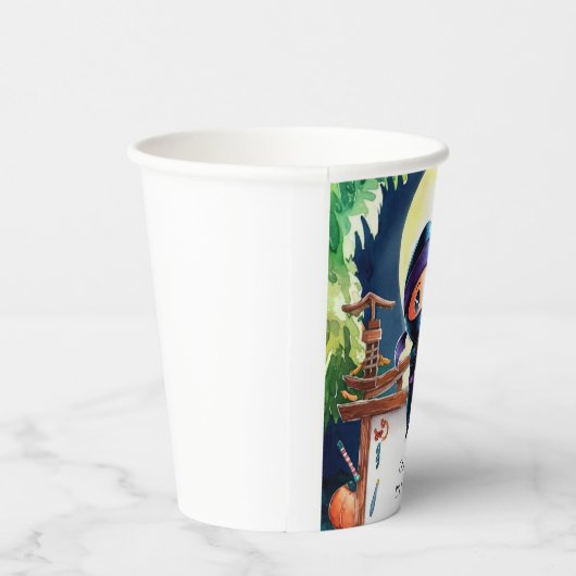 Gobelets En Papier Enfants espions Ninja Anniversaire (Droite)