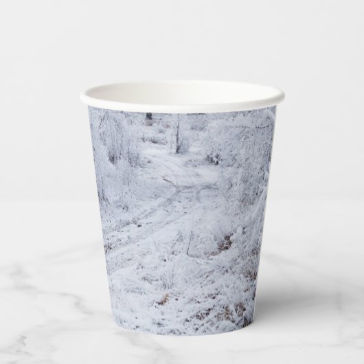 Gobelets En Papier Enregistrer Le Poste (Verso)