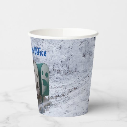 Gobelets En Papier Enregistrer Le Poste (Gauche)