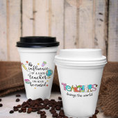 Gobelets En Papier Enseignant Merci