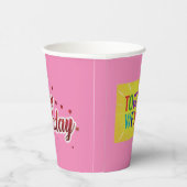 Gobelets En Papier ensemble, nous brillons (Droite)