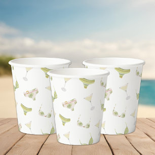 Gobelets En Papier Enterrement de vie de jeune fille Bikinis & Martin