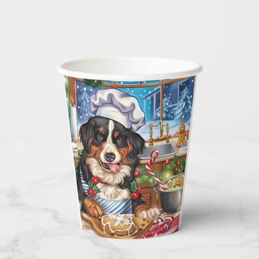 Gobelets En Papier Entlebucher Mountain Holiday Baking : Festif (Verso)