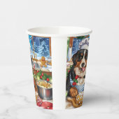 Gobelets En Papier Entlebucher Mountain Holiday Baking : Festif (Gauche)