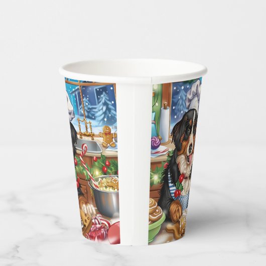 Gobelets En Papier Entlebucher Mountain Holiday Baking : Festif (Droite)