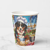 Gobelets En Papier Entlebucher Mountain Holiday Baking : Festif (Recto)