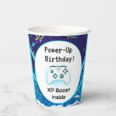 Gobelets En Papier Epic Gamer Happy Birthday Critical Hit! (Verso)