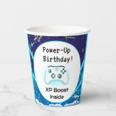 Gobelets En Papier Epic Gamer Happy Birthday Critical Hit! (Recto)