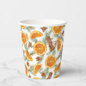 Gobelets En Papier Épices de Noël (Recto)