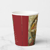 Gobelets En Papier Epiphanie religieuse Trois Rois Jésus Marie Joseph (Droite)