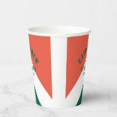 Gobelets En Papier Équipe Cabine rétroactive Destination peronisée Ve (Droite)