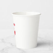 Gobelets En Papier Equipe de groupe (Gauche)