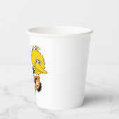 Gobelets En Papier Équipe de Sesame Street (Verso)