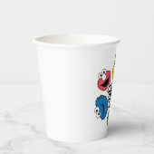 Gobelets En Papier Équipe de Sesame Street (Recto)