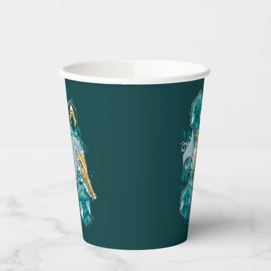 Gobelets En Papier Équitation Aquaman À Cheval Dans Les Royaumes (Gauche)
