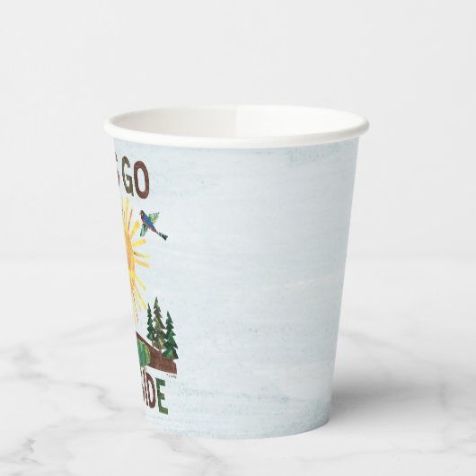 Gobelets En Papier Eric Carle | Allons dehors (Gauche)