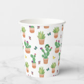 Gobelets En Papier Eric Carle | Caterpillar, Cactus et Papillon Pa (Verso)