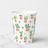 Gobelets En Papier Eric Carle | Caterpillar, Cactus et Papillon Pa (Droite)