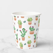 Gobelets En Papier Eric Carle | Caterpillar, Cactus et Papillon Pa (Recto)