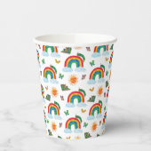 Gobelets En Papier Eric Carle | Caterpillar to Rainbow Butfly (Gauche)